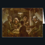 Vincent van Gogh - Les mangeurs de pommes de terre<br><div class="desc">The Potato Eaters (1885) de Vincent van Gogh est un Post impressionnisme vintage de peinture de la vie quotidienne et est considéré comme l'une des premières grandes oeuvres d'art de van Gogh. Van Gogh a dit qu'il voulait représenter les paysans comme ils étaient vraiment. Il a délibérément choisi des modèles...</div>