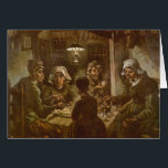 Vincent van Gogh - Les mangeurs de pommes de terre<br><div class="desc">The Potato Eaters (1885) de Vincent van Gogh est un Post impressionnisme vintage de peinture de la vie quotidienne et est considéré comme l'une des premières grandes oeuvres d'art de van Gogh. Van Gogh a dit qu'il voulait représenter les paysans comme ils étaient vraiment. Il a délibérément choisi des modèles...</div>