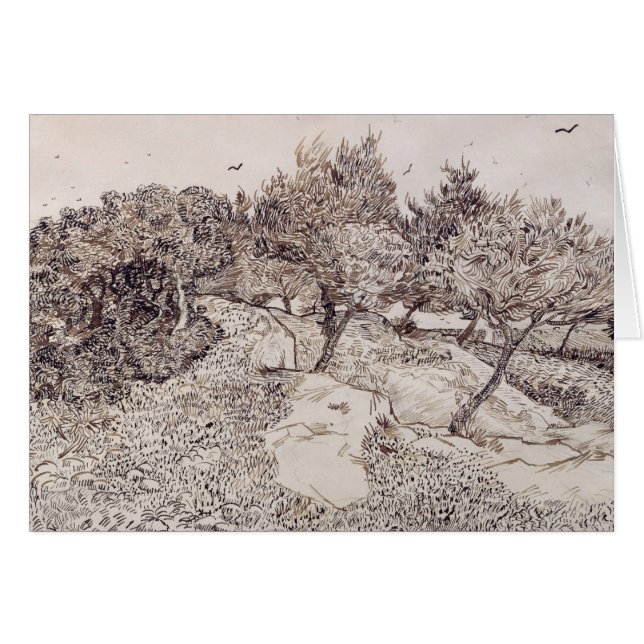 Vincent van Gogh | Les Oliviers (Devant horizontal)