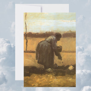 Vincent van Gogh - Les paysans plantent des pommes