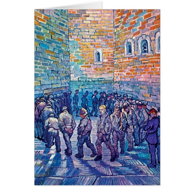 Vincent Van Gogh - Les Prisonniers faisant leur ro (Devant)