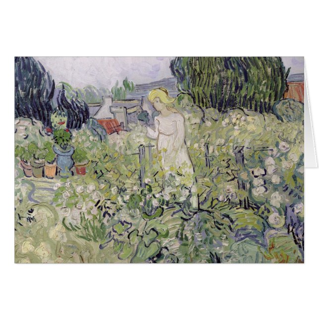 Vincent van Gogh | Mademoiselle Gachet dans le jar (Devant horizontal)