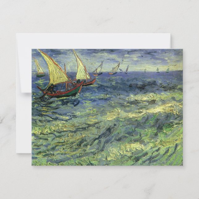 Vincent van Gogh - Marine à Saintes Maries (Devant)