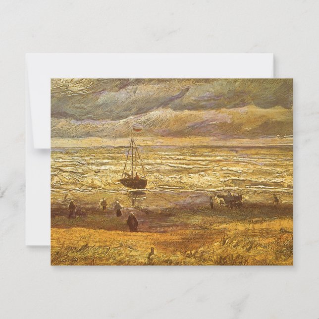 Vincent van Gogh - Mer à Scheveningen (Devant)