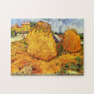 Vincent van Gogh - meules de foin dans le puzzle