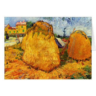 Vincent Van Gogh - Meules de foin en Provence Beau