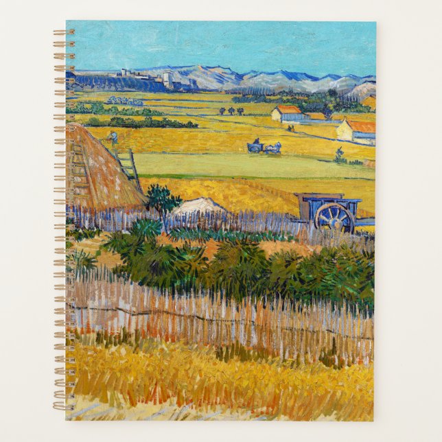 Vincent van Gogh - Moisson à La Crau (Devant)