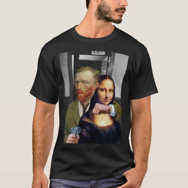 Vincent van Gogh - Mona Lisa T-Shirt (Devant)