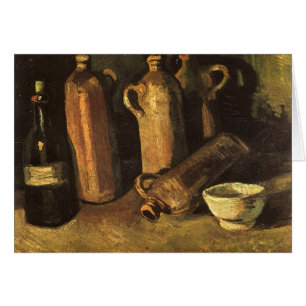 Vincent van Gogh - Nature morte avec 4 bouteilles