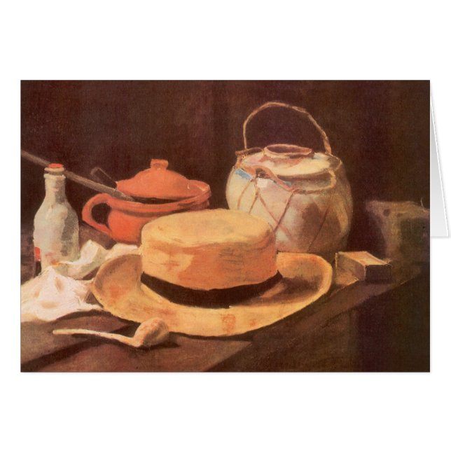 Vincent van Gogh - Nature morte avec chapeau de pa (Devant horizontal)