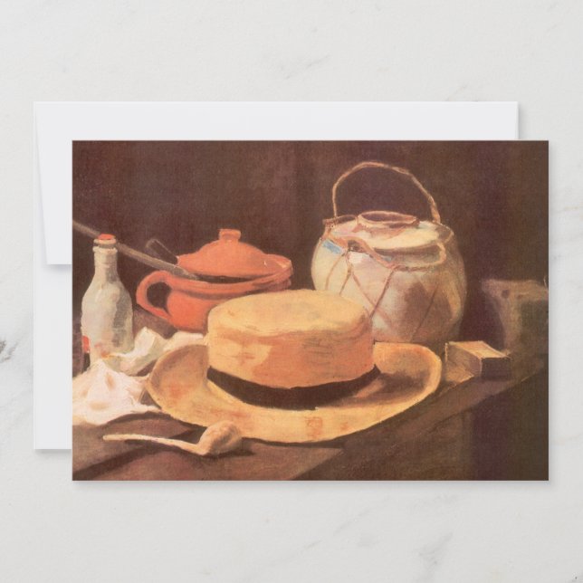 Vincent van Gogh - Nature morte avec chapeau de pa (Devant)