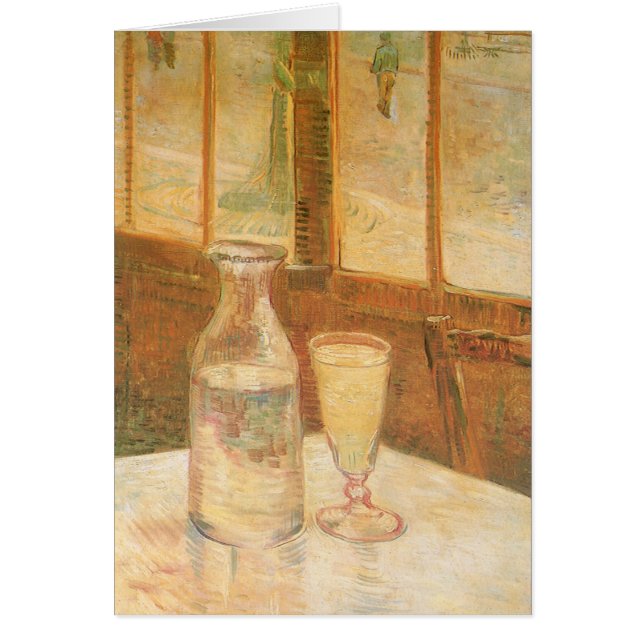 Vincent van Gogh - Nature morte avec de l'absinthe (Devant)