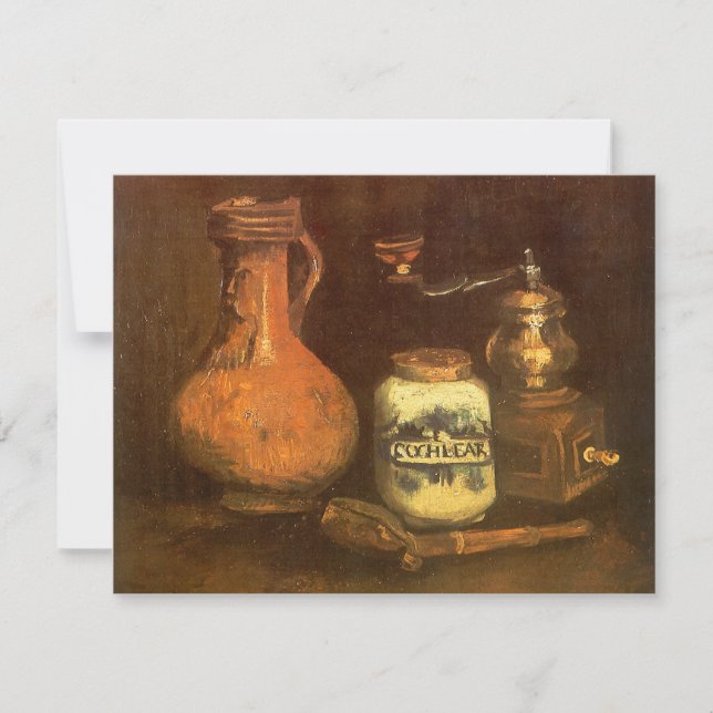 Vincent van Gogh - Nature morte avec moulin à café (Devant)