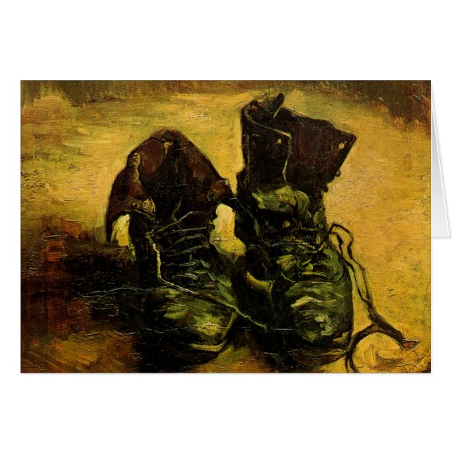 Vincent van Gogh - Nature morte avec une paire de  (Devant horizontal)