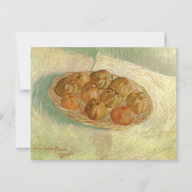 Vincent van Gogh - Nature morte - Panier de pommes (Devant)