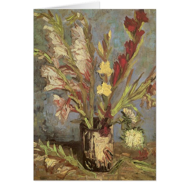 Vincent van Gogh - Nature morte Vase avec Glaïeuls (Devant)
