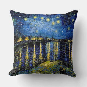 Vincent Van Gogh Nuit Étoilée 1888 Coussin