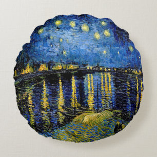 Vincent Van Gogh Nuit Étoilée 1888 Coussin