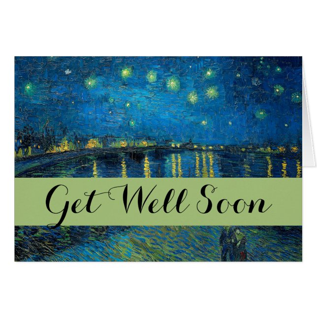 Vincent Van Gogh Nuit étoilée sur le Rhône (Devant horizontal)