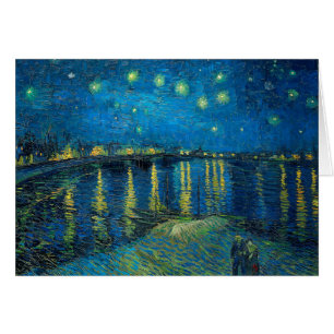 Vincent Van Gogh Nuit étoilée sur le Rhône