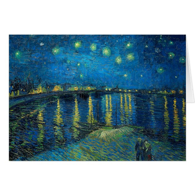 Vincent Van Gogh Nuit étoilée sur le Rhône (Devant horizontal)