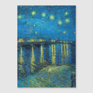 Vincent Van Gogh Nuit étoilée sur le Rhône