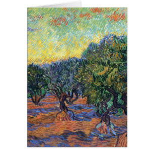 Vincent Van Gogh Olive Grove Impressionnisme Art
