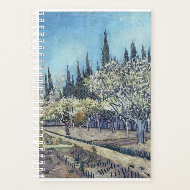 Vincent van Gogh - Orchard à Blossom (Devant)