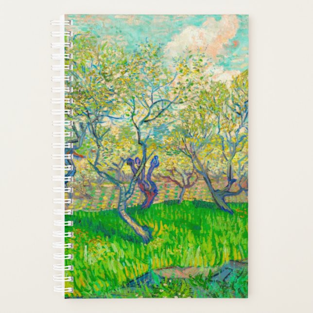 Vincent van Gogh Orchard à Blossom (Devant)