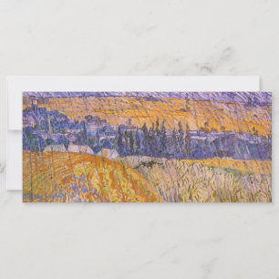 Vincent van Gogh - Paysage à Auvers dans la pluie