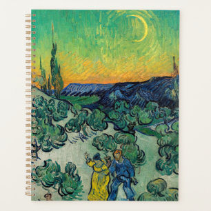 Vincent van Gogh - Paysage Lune avec couple