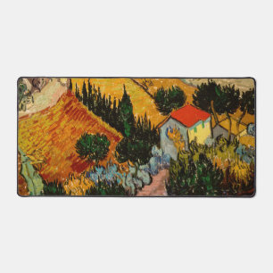 Vincent van Gogh - Paysage, Maison et Laboureur