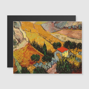 Vincent van Gogh - Paysage, Maison et Laboureur