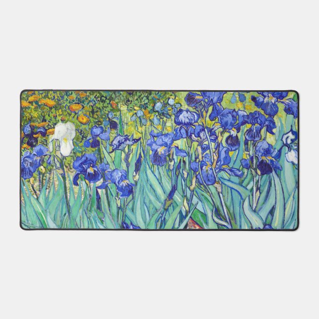 Vincent Van Gogh peignant Irises (Recto)