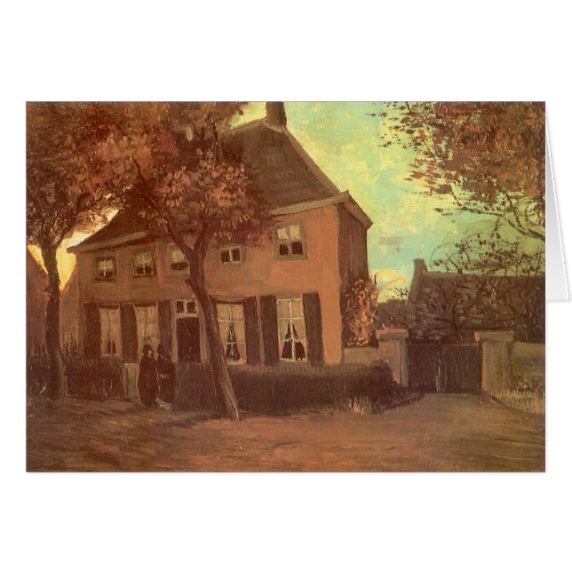 Vincent van Gogh - Presbytère de Nuenen (Devant horizontal)