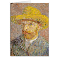 Vincent Van Gogh Self Portrait Casquette Carte d'a