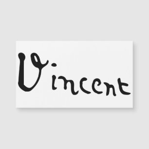 Vincent Van Gogh Signature