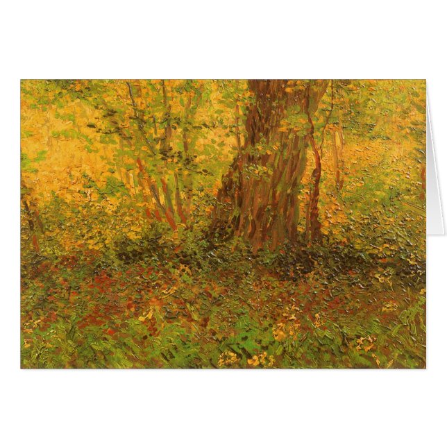 Vincent van Gogh - Sous-bois (Devant horizontal)