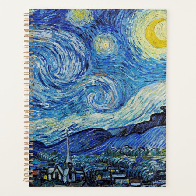 Vincent van Gogh, Starry Night (Devant)