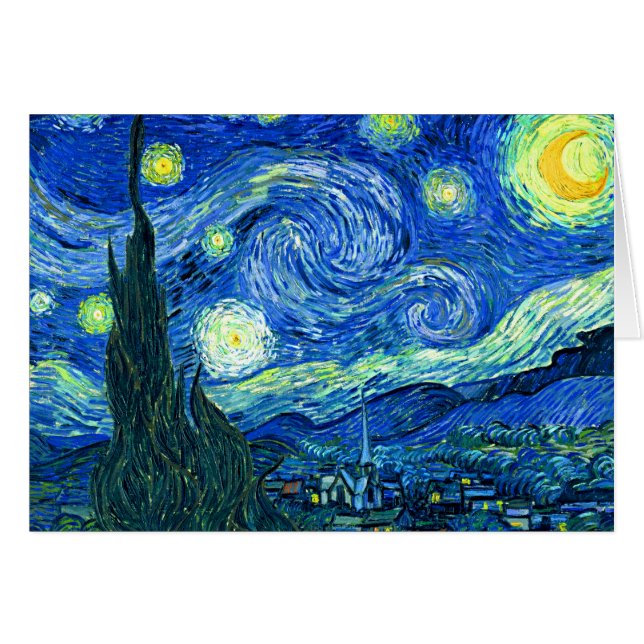 vincent van gogh starry night (Devant horizontal)