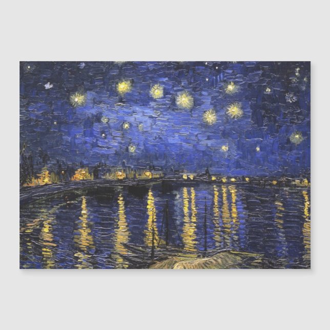 Vincent Van Gogh Starry Night Over The Rhone (Devant)