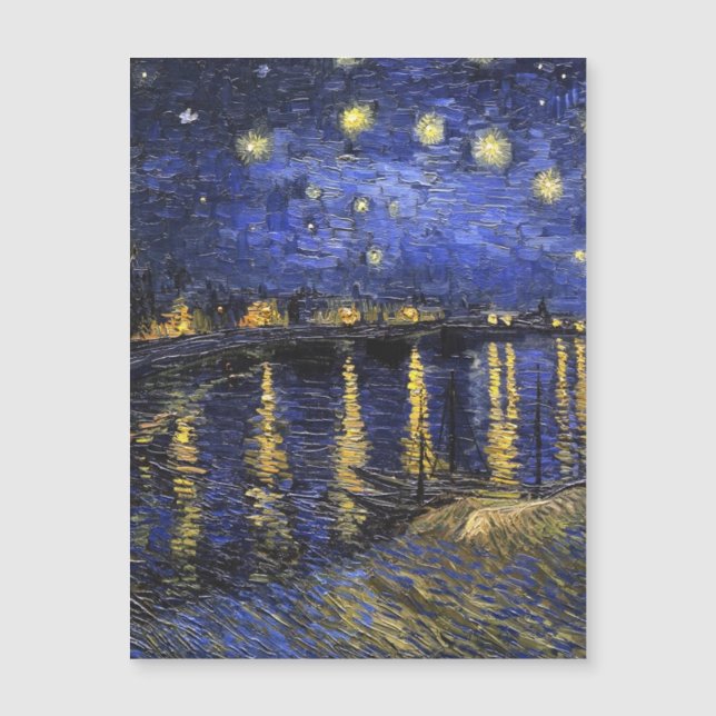 Vincent Van Gogh Starry Night Over The Rhone (Devant)