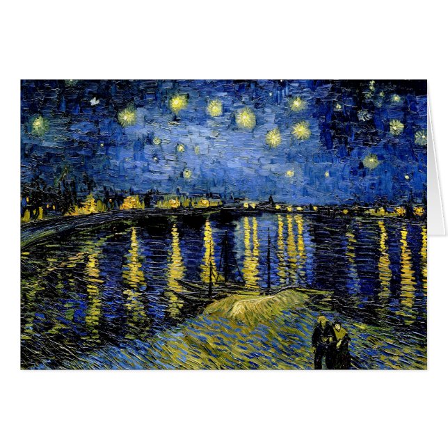 Vincent Van Gogh Starry Night Over the Rhone 1888 (Devant horizontal)