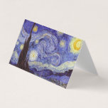 Vincent Van Gogh Starry Nuit Vintage Art<br><div class="desc">Vincent van Gogh Starry Night Art Peinture Starry Night est un tableau de l'artiste post-impressionniste néerlandais Vincent van Gogh. Le ciel bleu de la nuit est rempli de nuages tourbillonnants, d'étoiles et d'une lune brillante croissant. La Nuit étoilée est la seule nocturne de la série de vues depuis la fenêtre...</div>