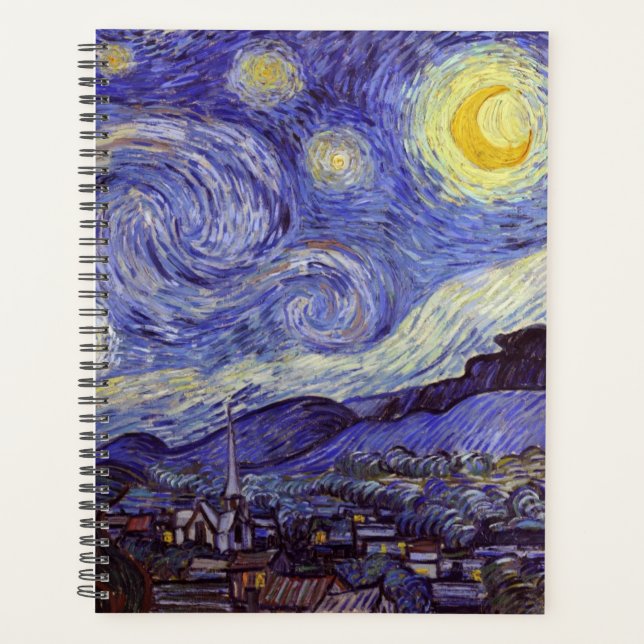 Vincent Van Gogh Starry Nuit Vintage Art (Devant)