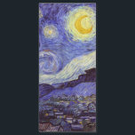 Vincent Van Gogh Starry Nuit Vintage Art<br><div class="desc">Vincent van Gogh Starry Night Art Peinture Starry Night est un tableau de l'artiste post-impressionniste néerlandais Vincent van Gogh. Le ciel bleu de la nuit est rempli de nuages tourbillonnants, d'étoiles et d'une lune brillante croissant. La Nuit étoilée est la seule nocturne de la série de vues depuis la fenêtre...</div>