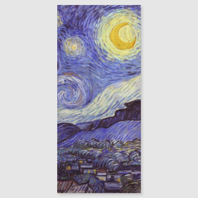 Vincent Van Gogh Starry Nuit Vintage Art (Devant)