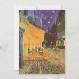 Vincent van Gogh - Terrasse de café la nuit