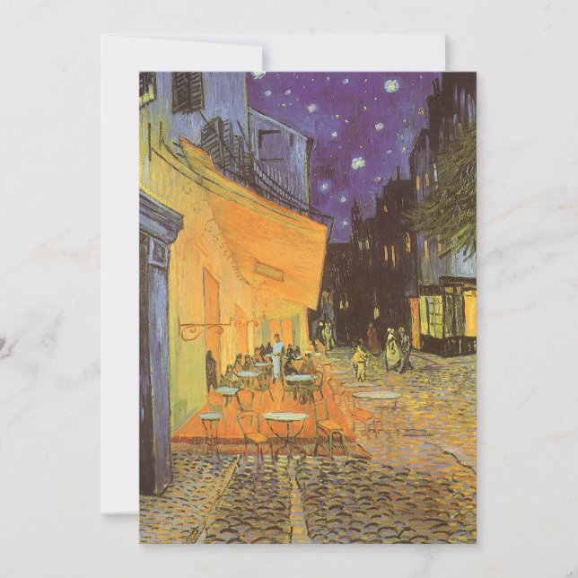 Vincent van Gogh - Terrasse de café la nuit (Devant)
