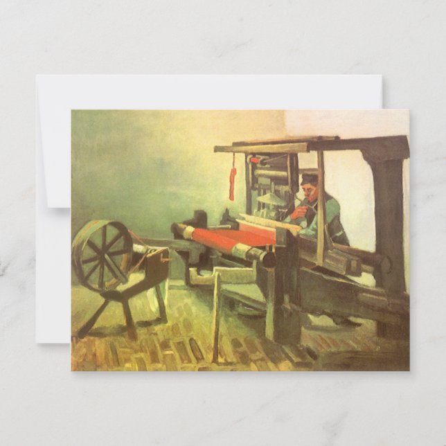 Vincent van Gogh Tisserand regardant à gauche Roue (Devant)